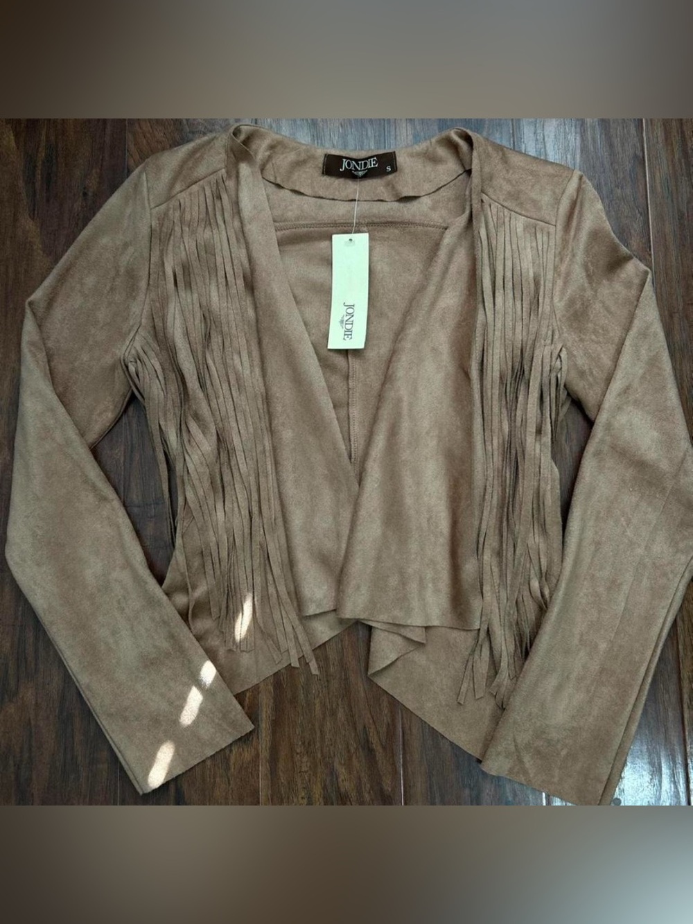 Fringe Suede-Jacket - Picture 3 of 4